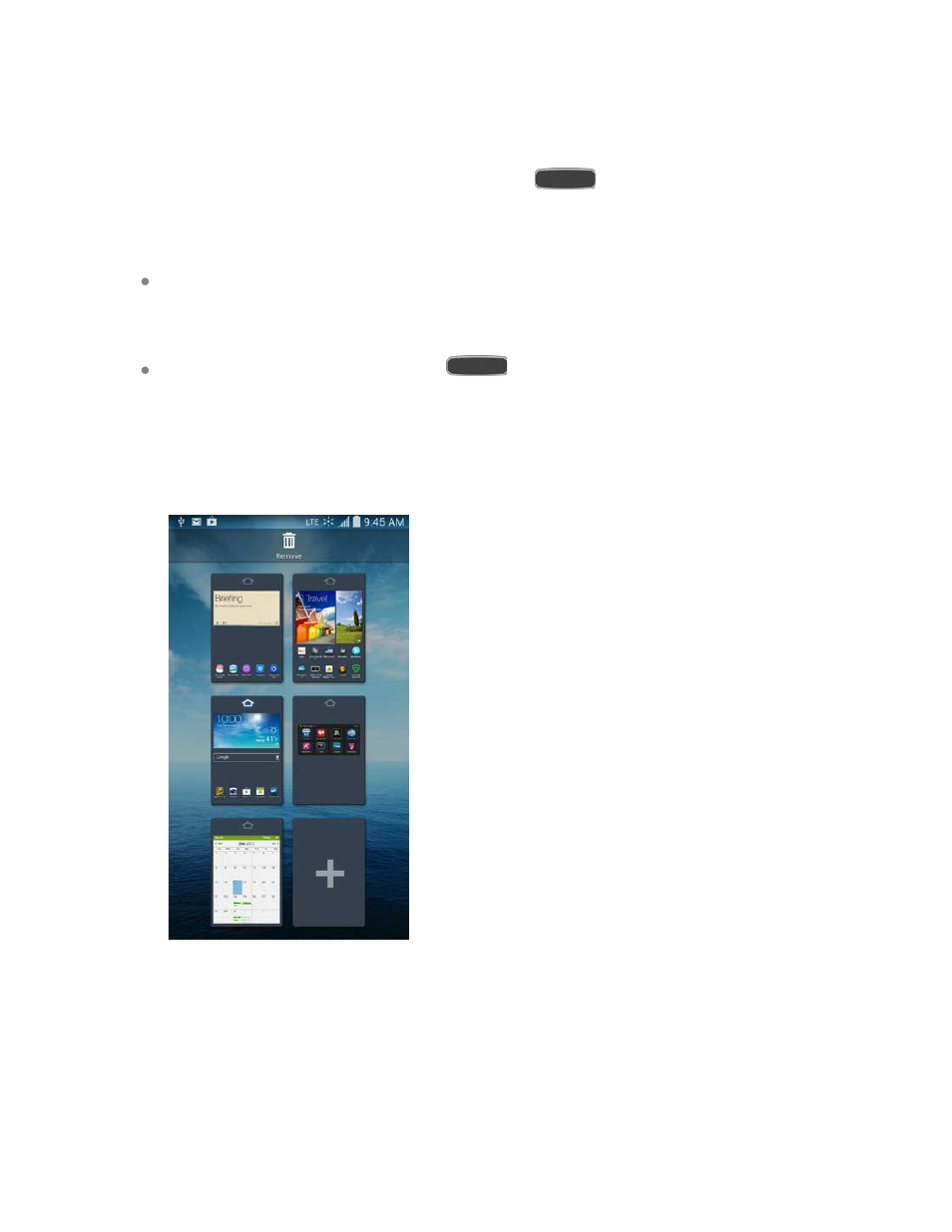 Extended home screens | Samsung SPH-L600ZKASPR User Manual | Page 31 / 159