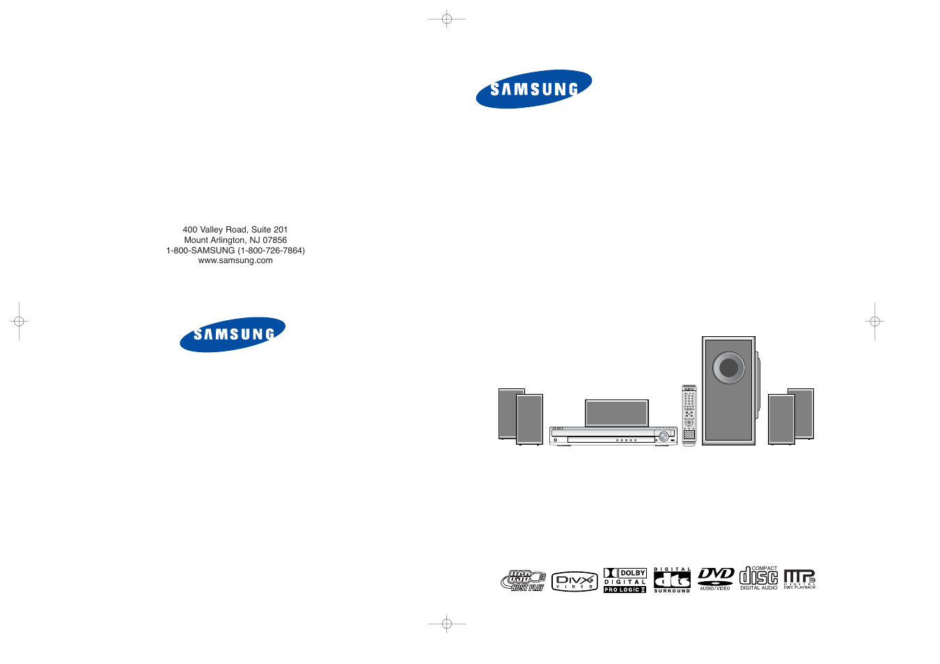 Samsung HT-Q40T-XAC User Manual | 38 pages