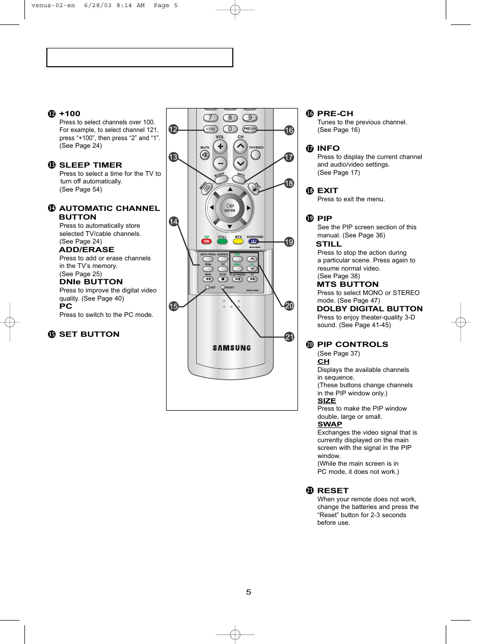 Samsung LTN325WX-XAA User Manual | Page 13 / 82