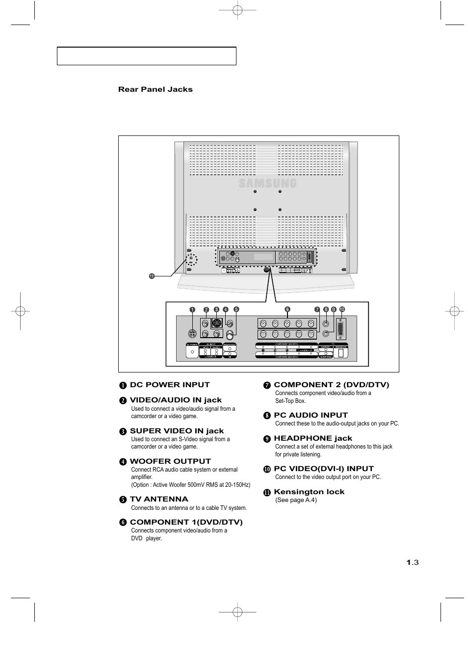 Samsung LTM225WX-XAA User Manual | Page 11 / 72