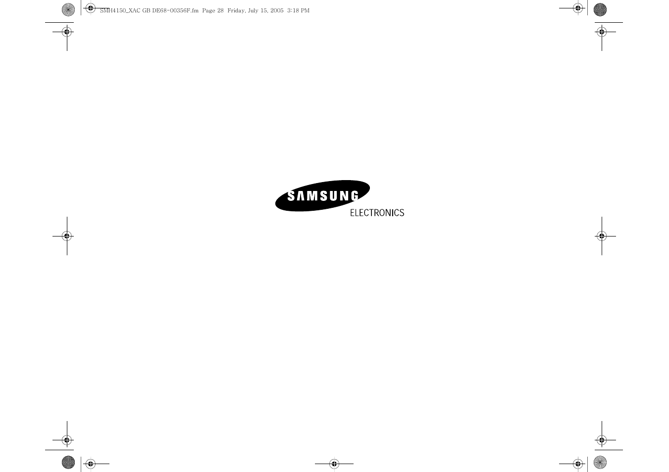 Samsung SMH4150BE-XAA User Manual | Page 28 / 28