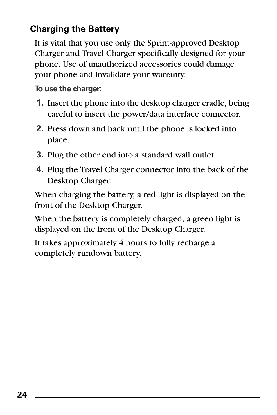Charging the battery | Samsung SPH-I600MSSXAR User Manual | Page 32 / 76