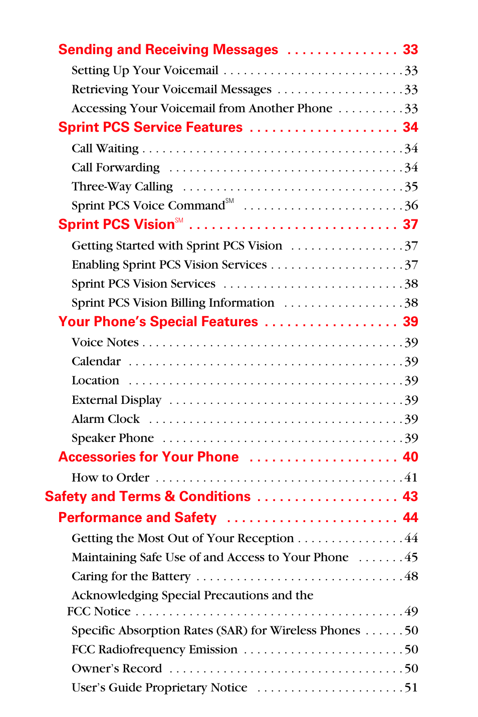 Samsung SPH-I600MSSXAR User Manual | Page 5 / 76