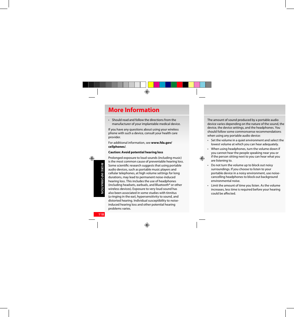 More information | Samsung SCH-I920DAAVZW User Manual | Page 118 / 122