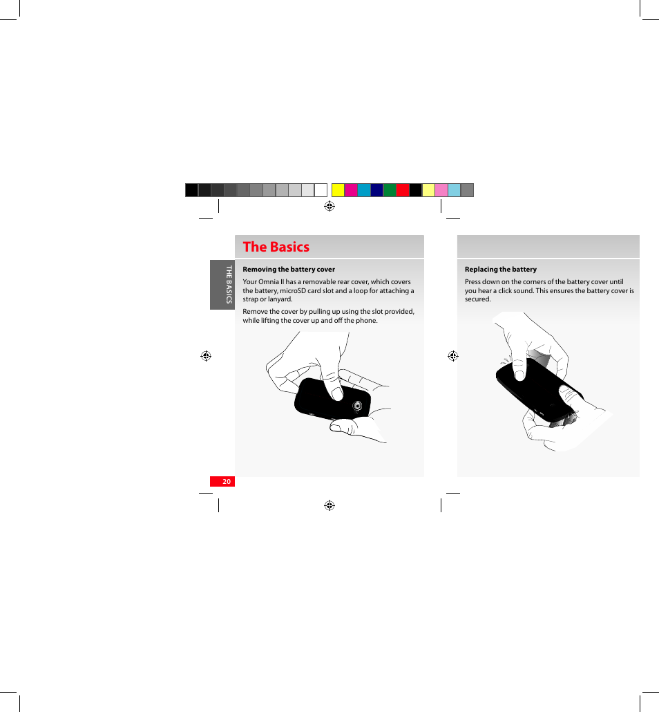 The basics | Samsung SCH-I920DAAVZW User Manual | Page 20 / 122