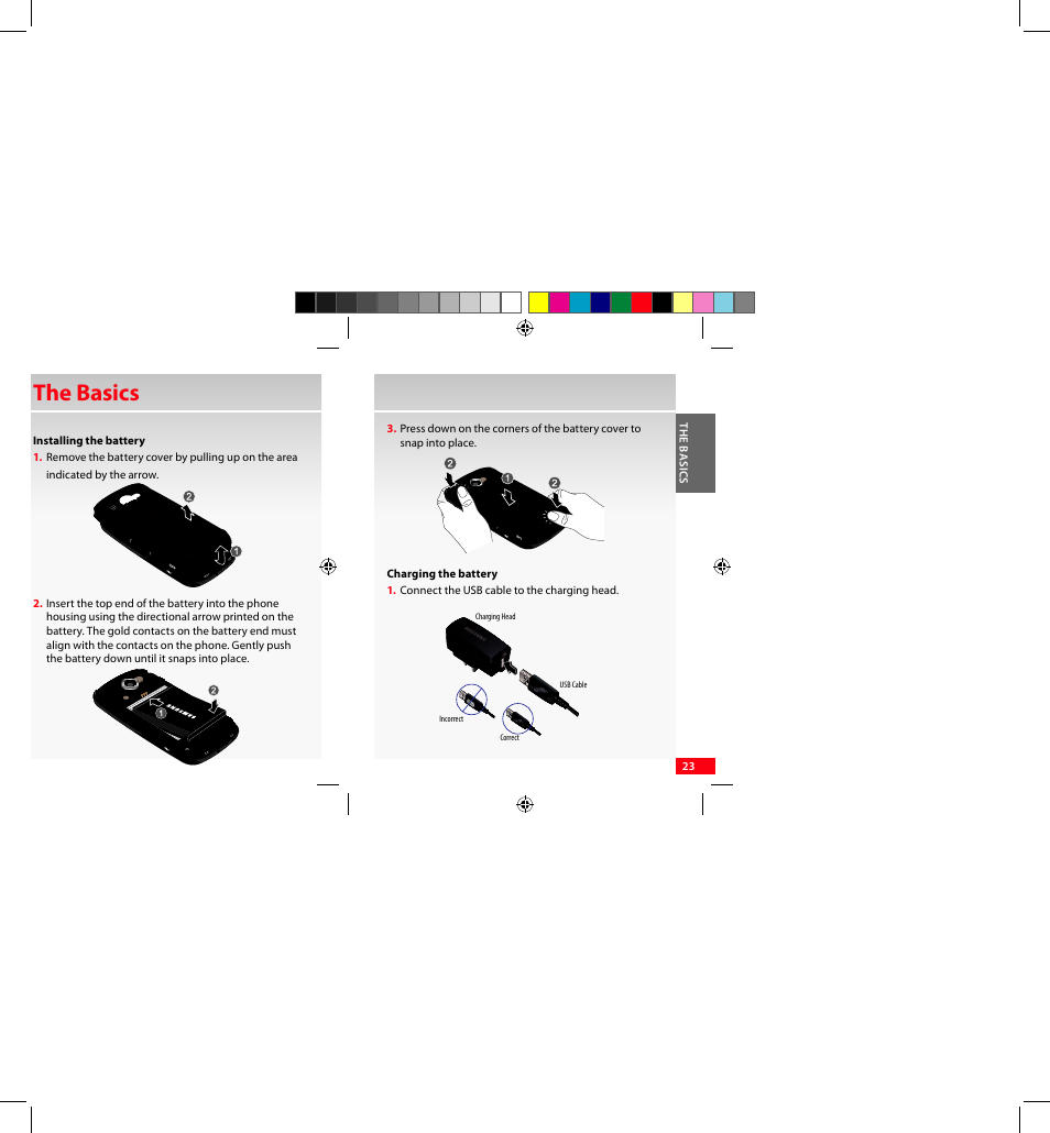 The basics | Samsung SCH-I920DAAVZW User Manual | Page 23 / 122