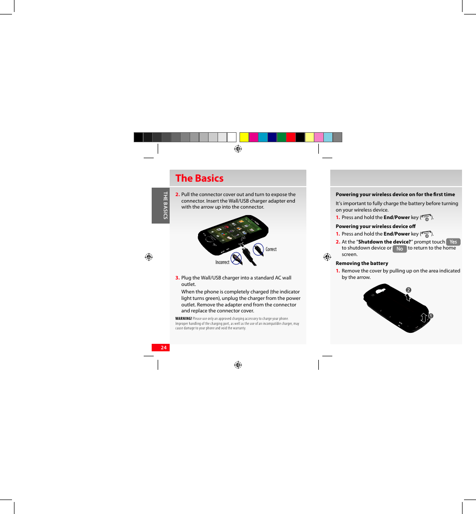 The basics | Samsung SCH-I920DAAVZW User Manual | Page 24 / 122