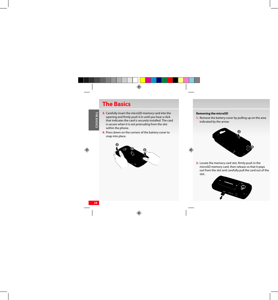 The basics | Samsung SCH-I920DAAVZW User Manual | Page 28 / 122