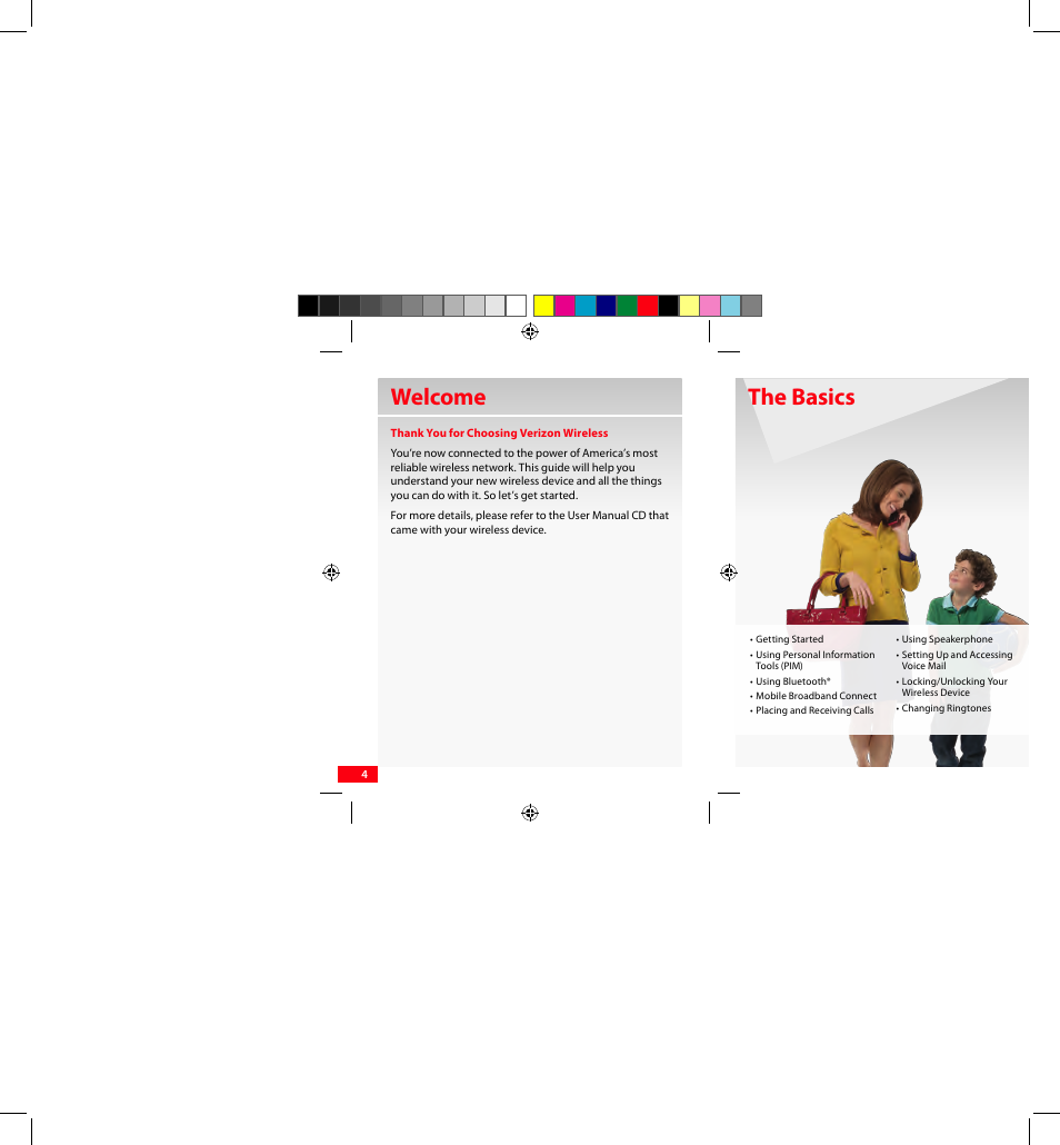 Welcome the basics | Samsung SCH-I920DAAVZW User Manual | Page 4 / 122
