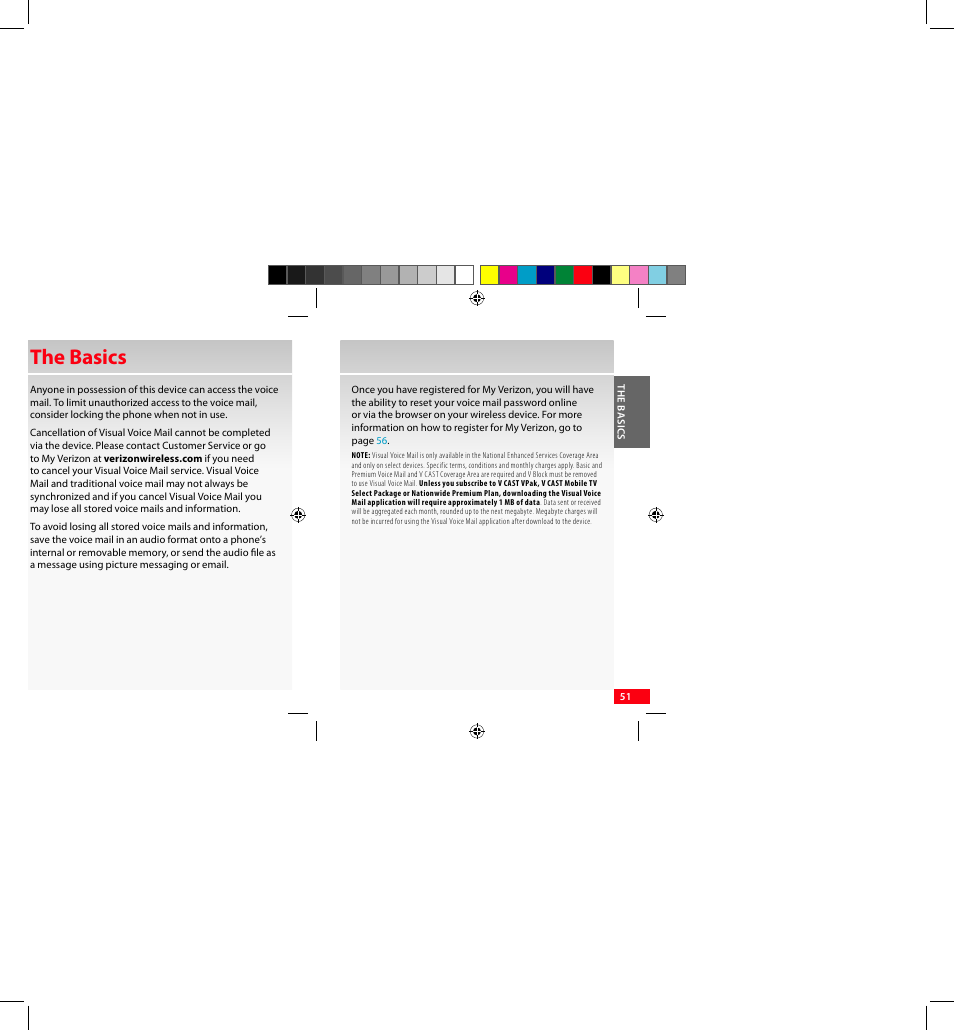 The basics | Samsung SCH-I920DAAVZW User Manual | Page 51 / 122