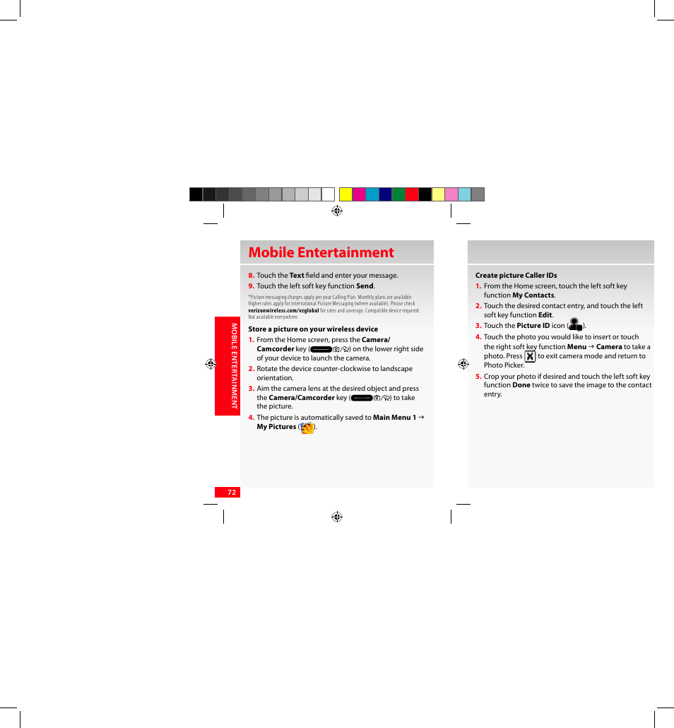 Mobile entertainment | Samsung SCH-I920DAAVZW User Manual | Page 72 / 122
