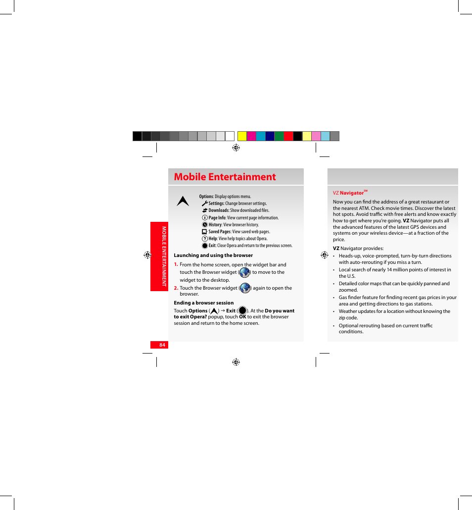 Mobile entertainment | Samsung SCH-I920DAAVZW User Manual | Page 84 / 122