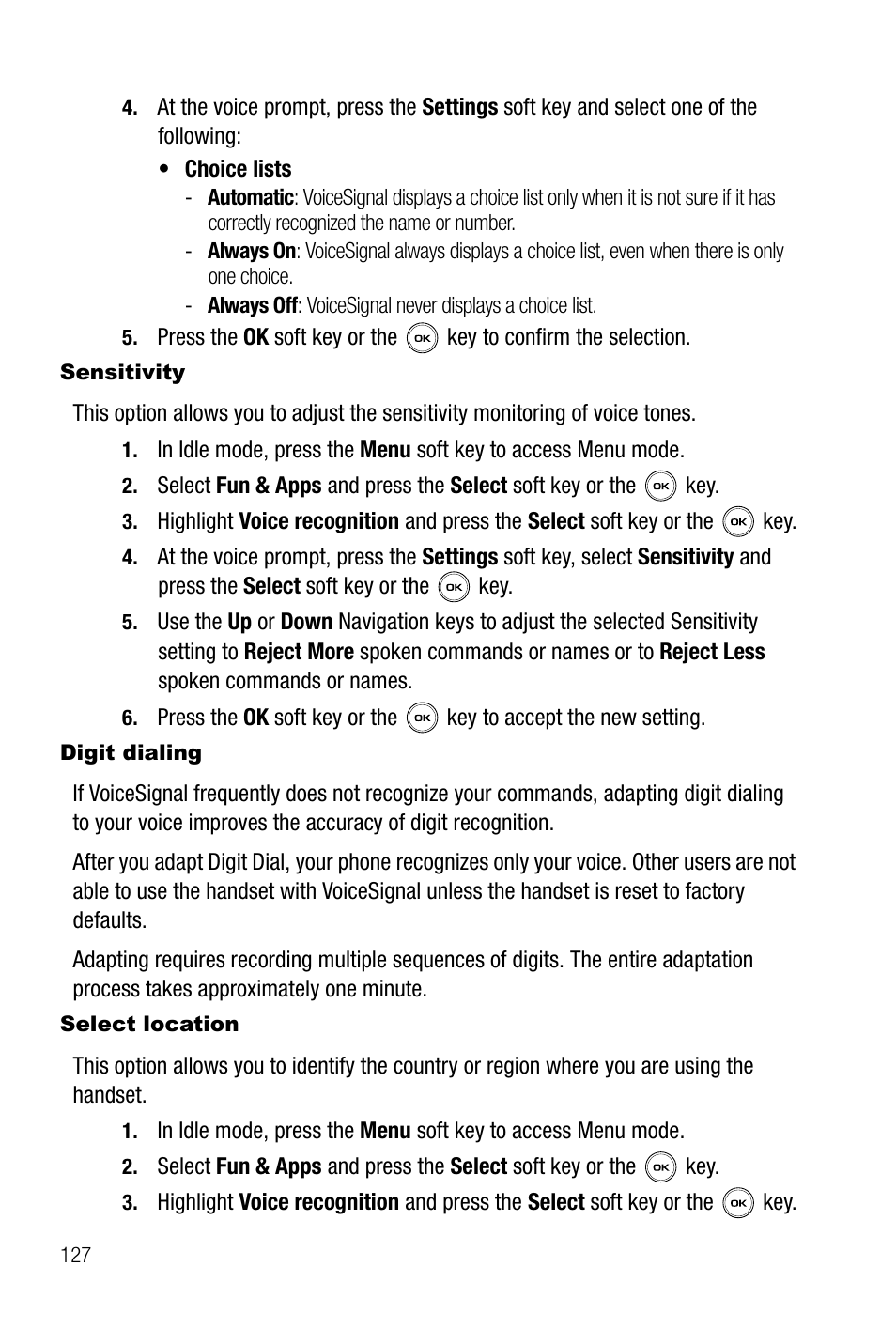 Samsung SGH-T739TSATMB User Manual | Page 130 / 195
