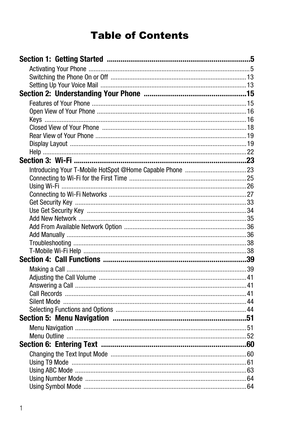 Samsung SGH-T739TSATMB User Manual | Page 4 / 195