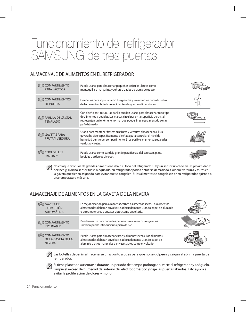 Samsung RF263AERS-XAA User Manual | Page 64 / 80