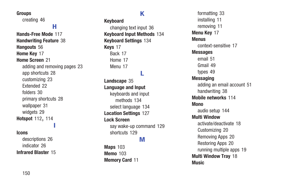 Samsung SM-T217AZKAATT User Manual | Page 156 / 158