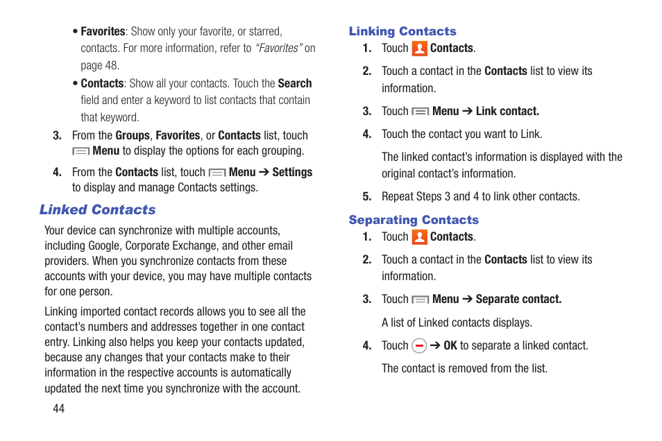 Samsung SM-T217AZKAATT User Manual | Page 50 / 158