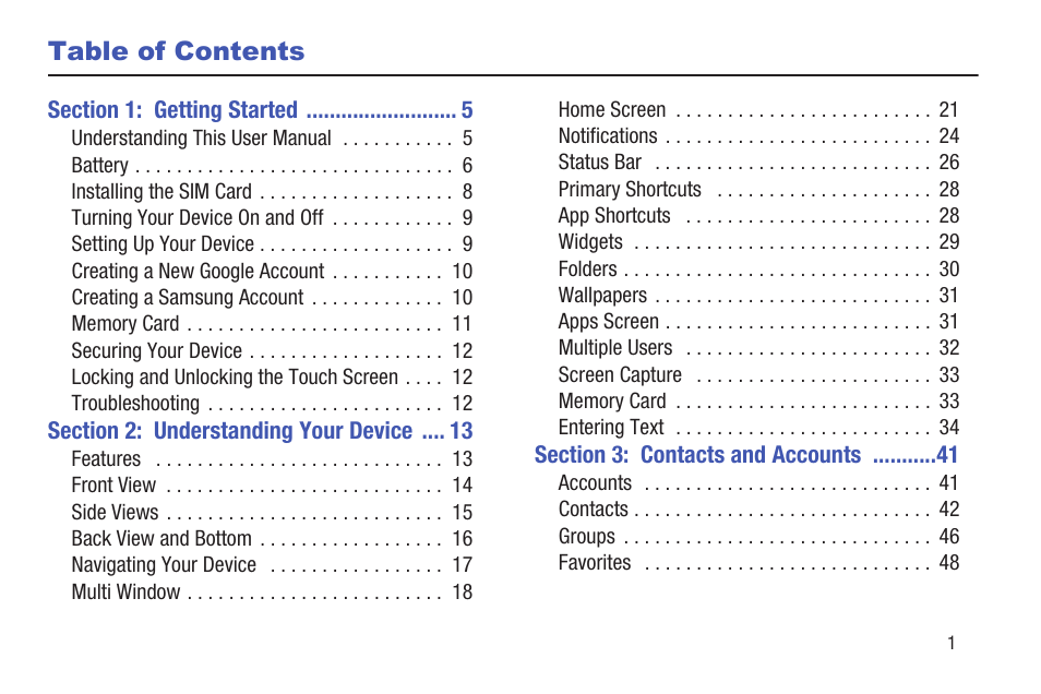 Samsung galaxy tab 3 user manual | Samsung SM-T217AZKAATT User Manual | Page 7 / 158