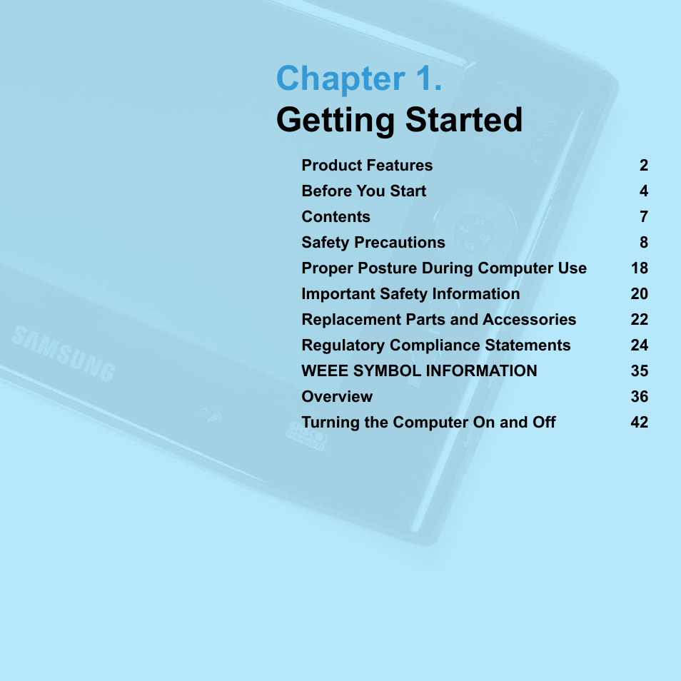 Samsung NP-Q1-V000-SEA User Manual | 204 pages