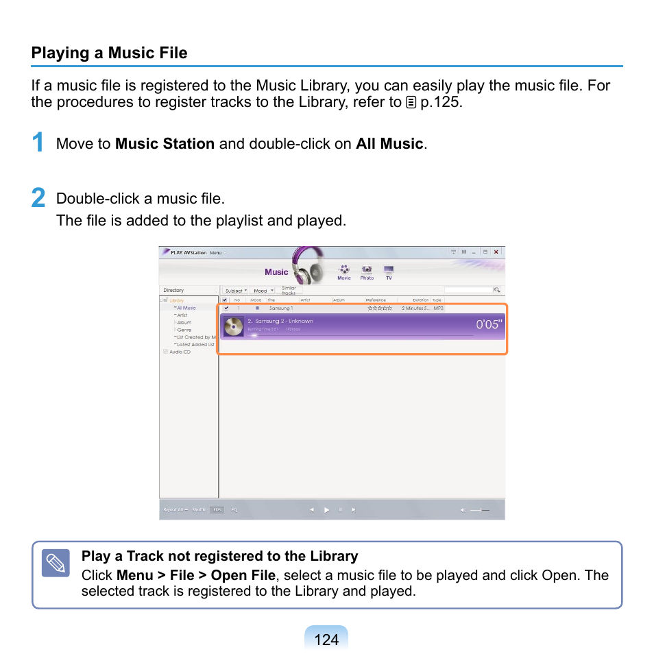 Samsung NP-Q1-V000-SEA User Manual | Page 124 / 204