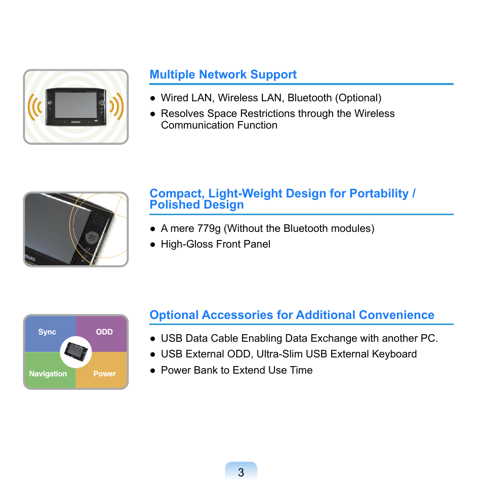 Samsung NP-Q1-V000-SEA User Manual | Page 3 / 204