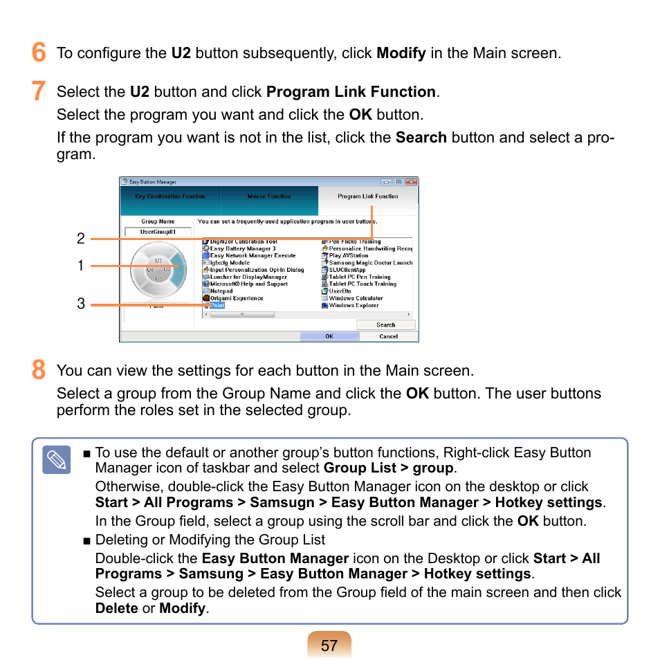 Samsung NP-Q1-V000-SEA User Manual | Page 57 / 204