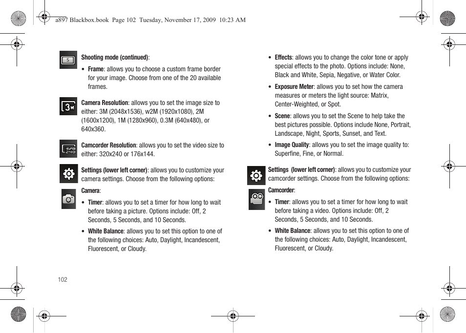 Samsung SGH-A897ZKAATT User Manual | Page 106 / 202