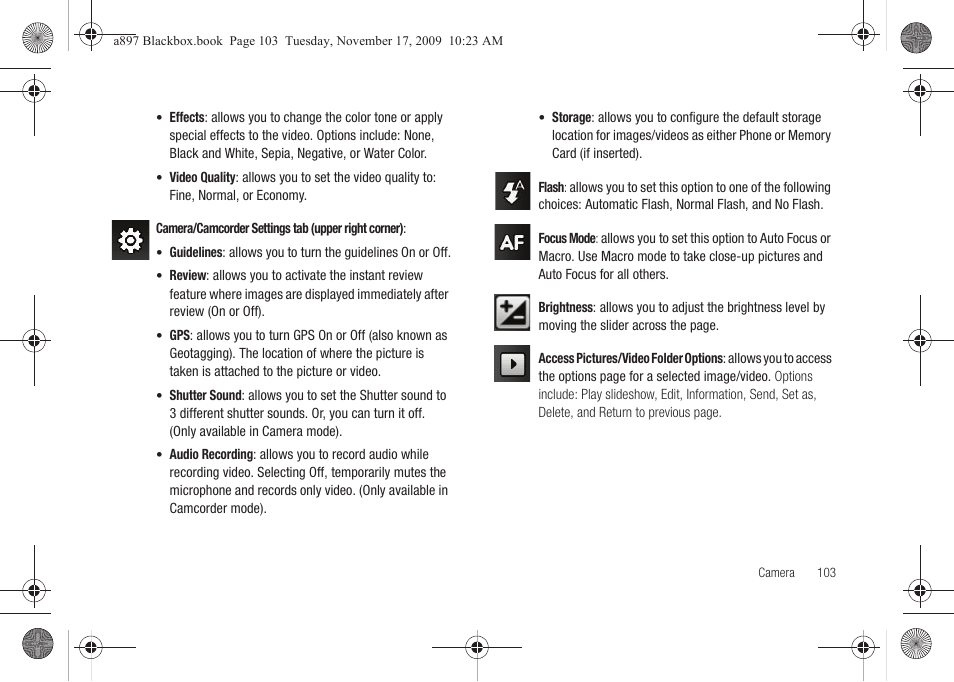 Samsung SGH-A897ZKAATT User Manual | Page 107 / 202