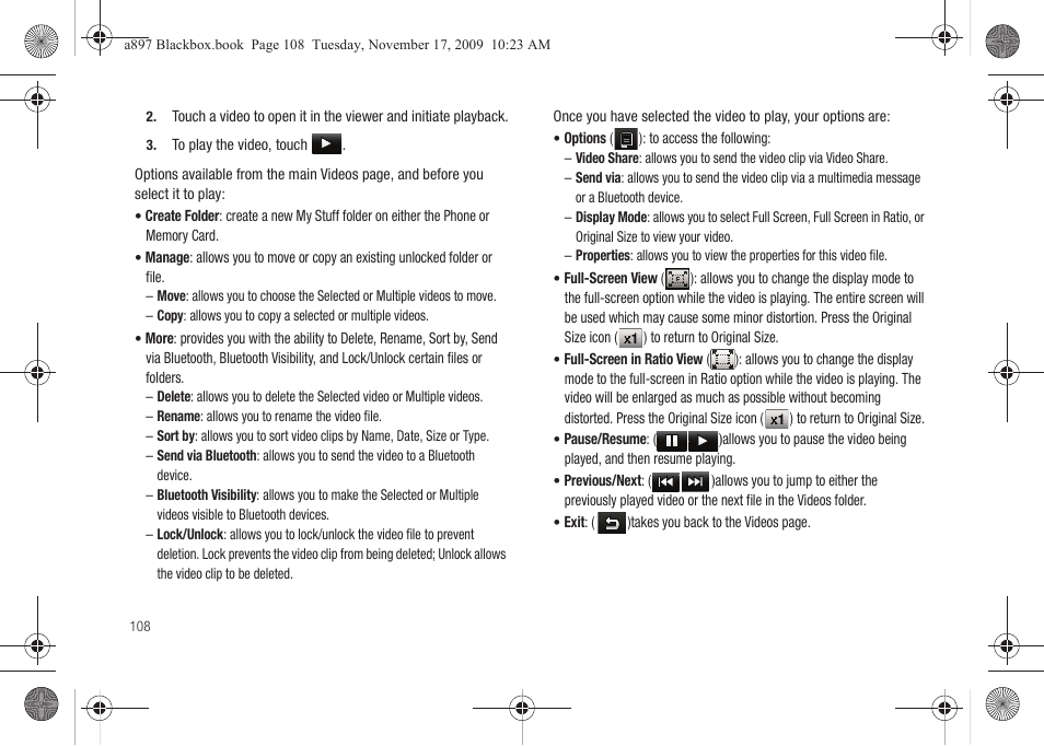 Samsung SGH-A897ZKAATT User Manual | Page 112 / 202
