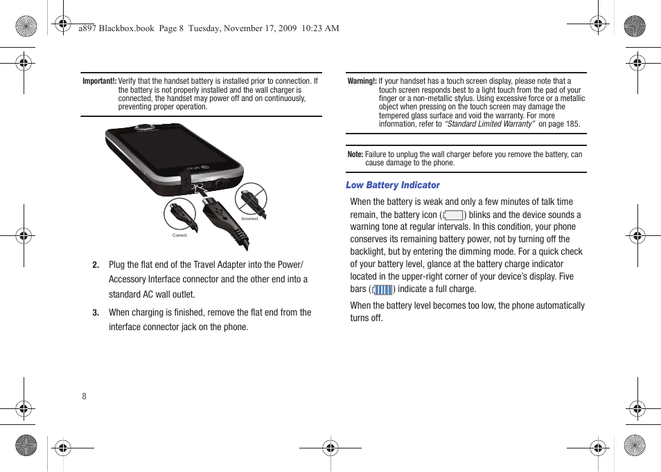 Samsung SGH-A897ZKAATT User Manual | Page 12 / 202
