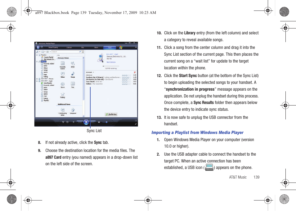 Samsung SGH-A897ZKAATT User Manual | Page 143 / 202