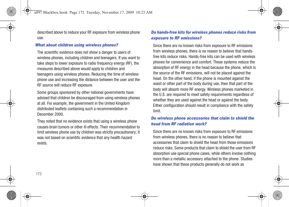 Samsung SGH-A897ZKAATT User Manual | Page 176 / 202