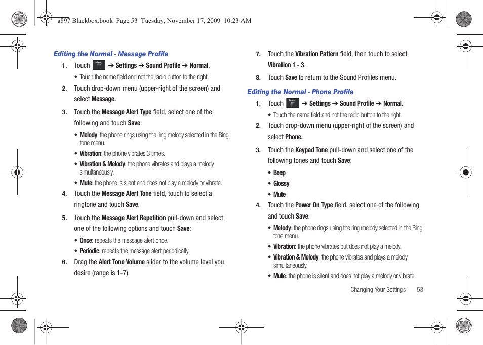Samsung SGH-A897ZKAATT User Manual | Page 57 / 202