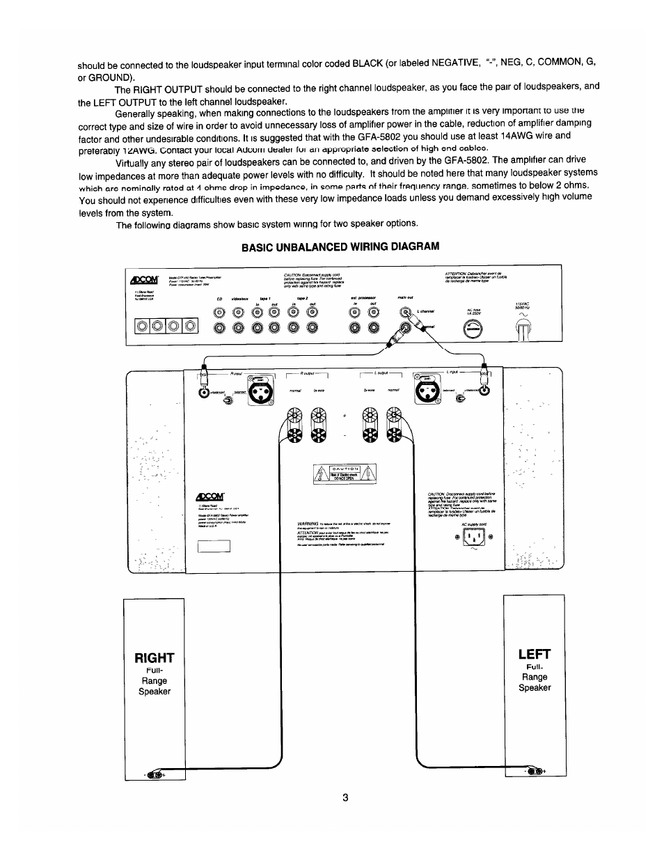 Adcom MOSFET GFA-5802 User Manual | Page 5 / 8