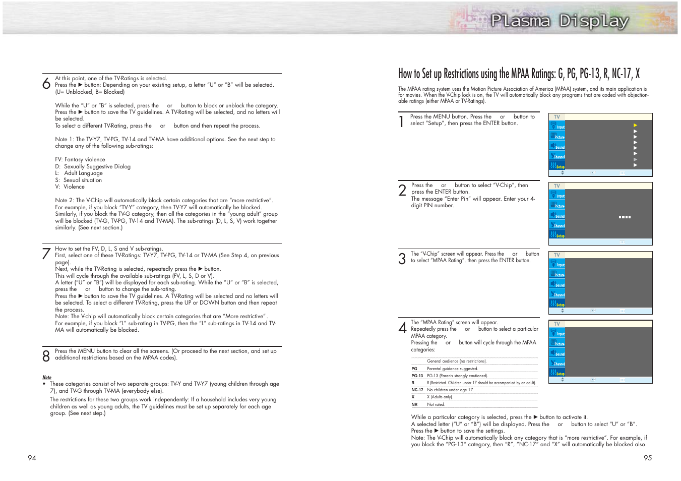 Samsung HPN4239X-XAC User Manual | Page 48 / 52
