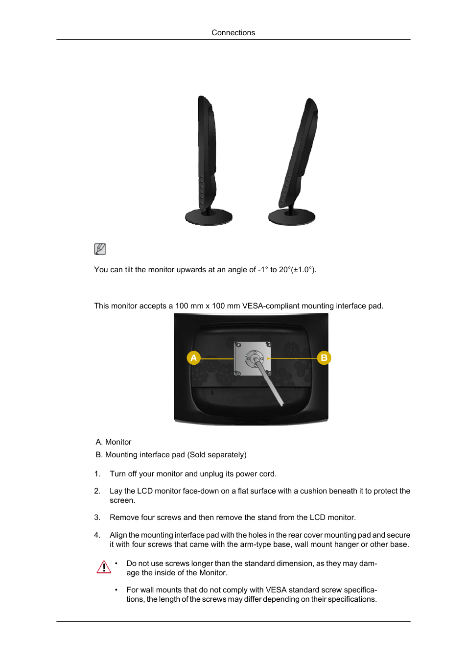 Using the stand, Folding the base, Attaching a base | Samsung LS20CMYKF-ZM User Manual | Page 15 / 89