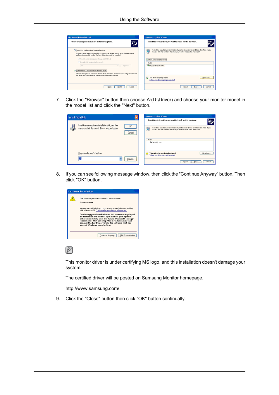 Samsung LS20CMYKF-ZM User Manual | Page 22 / 89