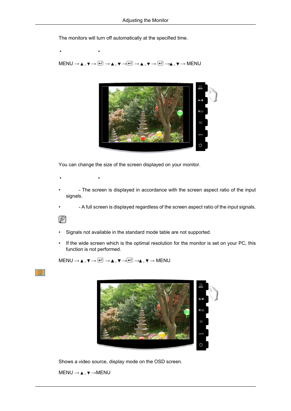 Image size, Information | Samsung LS20CMYKF-ZM User Manual | Page 54 / 89