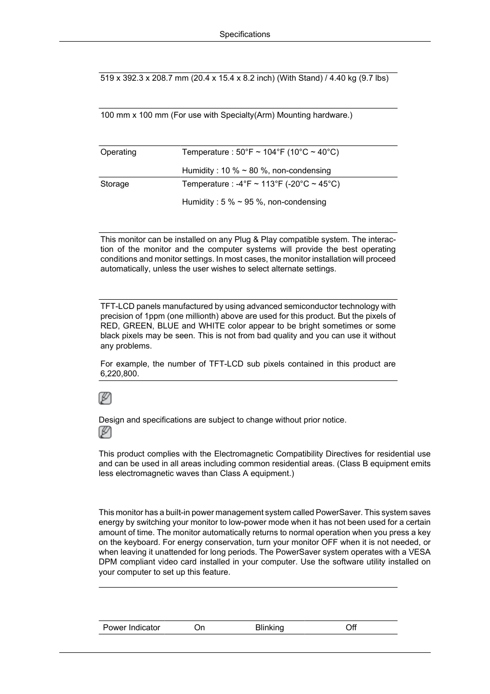 Powersaver | Samsung LS20CMYKF-ZM User Manual | Page 71 / 89