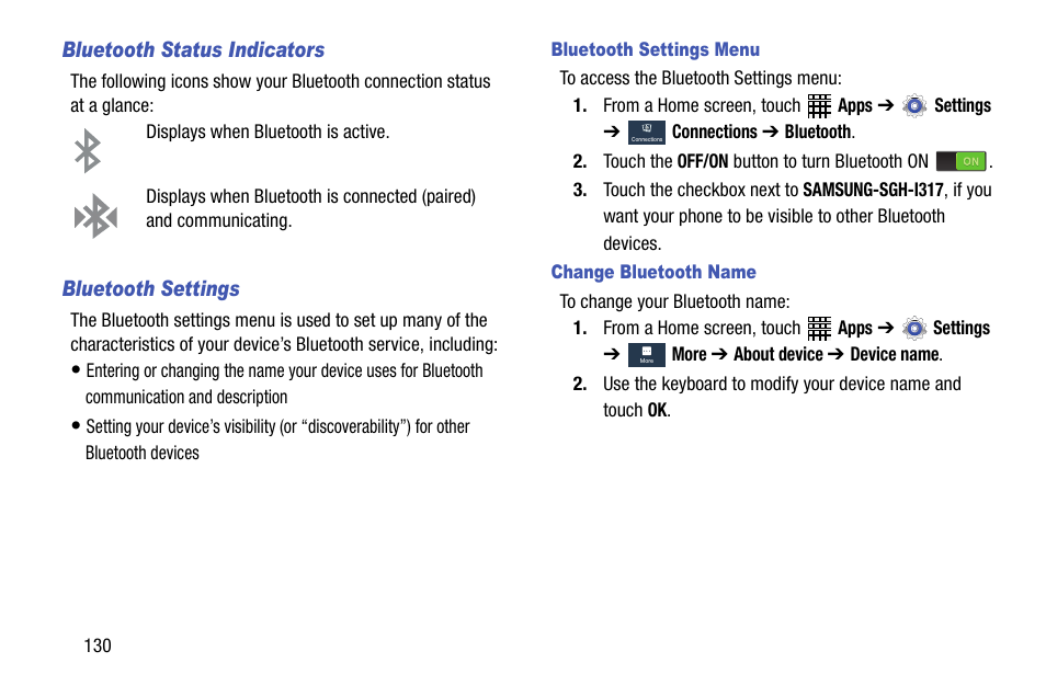 Samsung SGH-I317TSAATT User Manual | Page 138 / 269