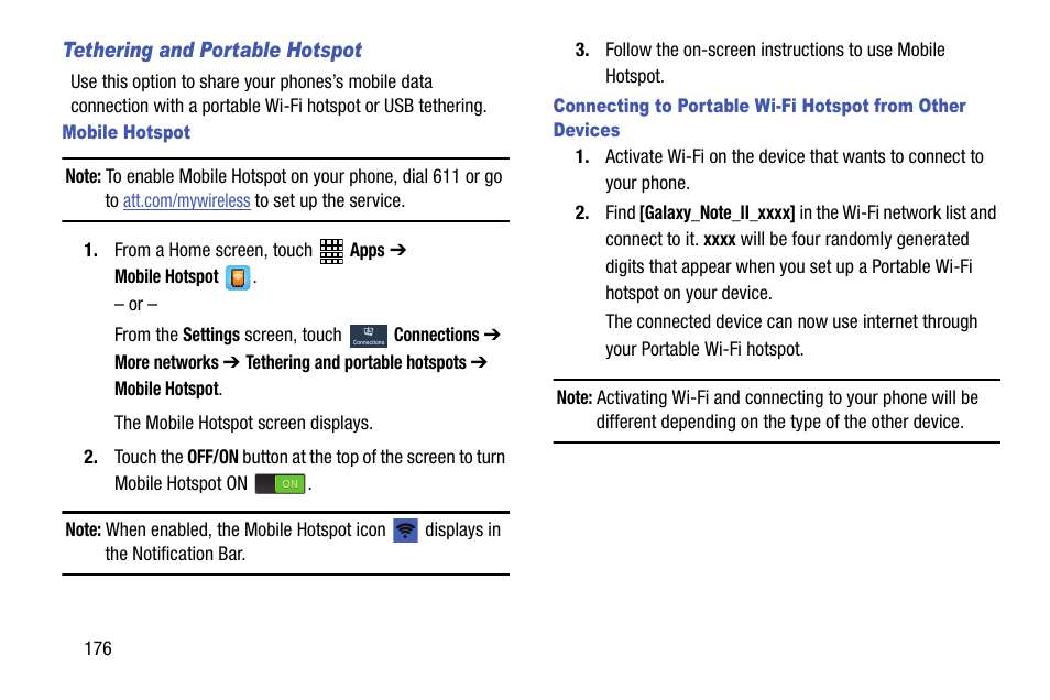 Samsung SGH-I317TSAATT User Manual | Page 184 / 269