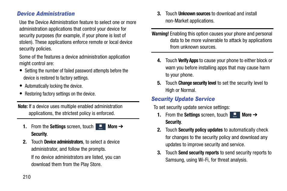 Samsung SGH-I317TSAATT User Manual | Page 218 / 269