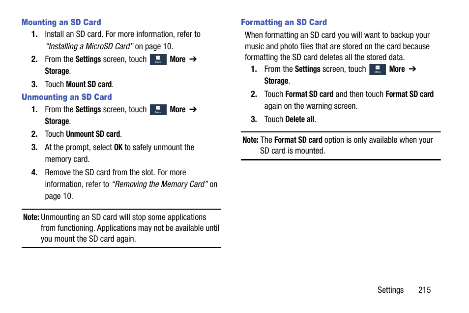 Samsung SGH-I317TSAATT User Manual | Page 223 / 269