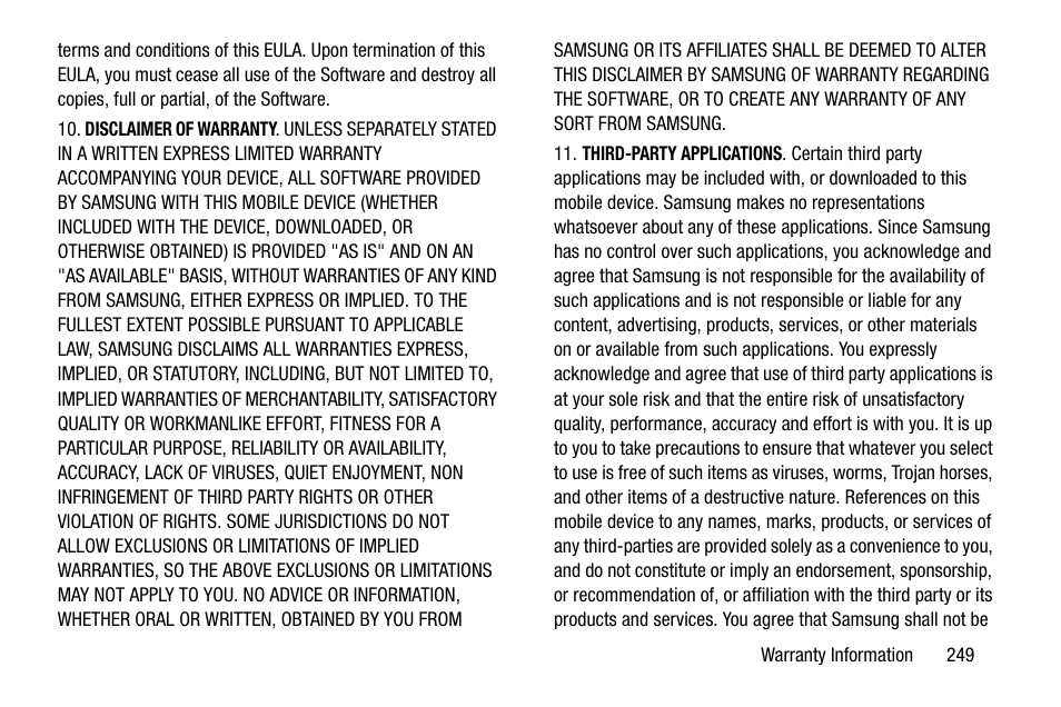 Samsung SGH-I317TSAATT User Manual | Page 257 / 269
