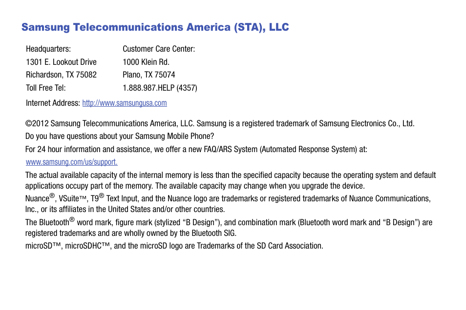 Samsung SGH-I317TSAATT User Manual | Page 5 / 269