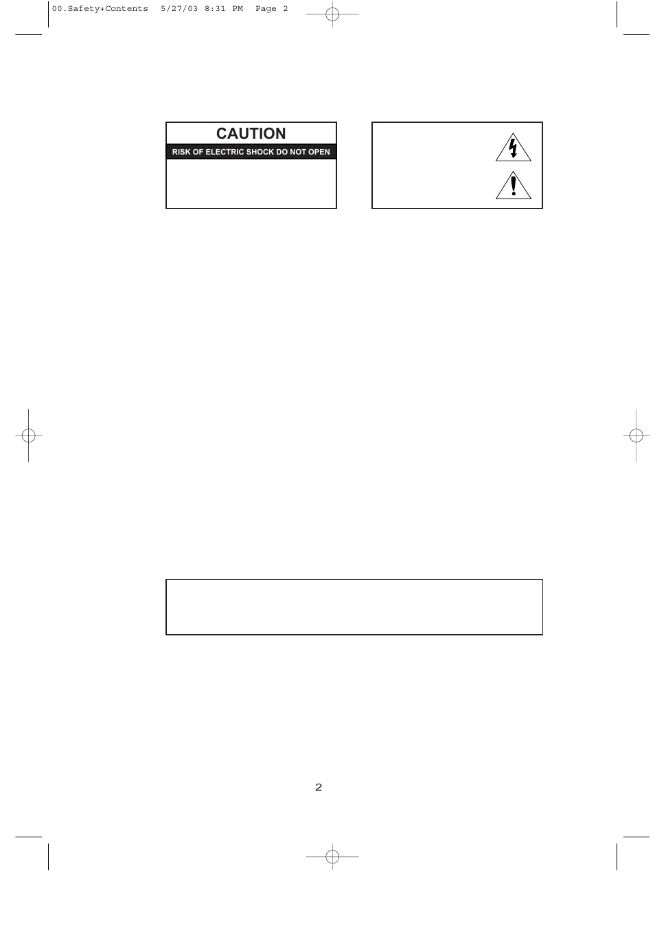 Caution | Samsung LTN1535X-XAC User Manual | Page 3 / 49