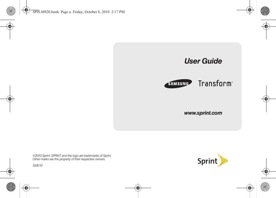 Samsung SPH-M920ZKASPR User Manual | 238 pages