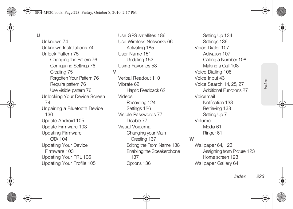 Samsung SPH-M920ZKASPR User Manual | Page 237 / 238