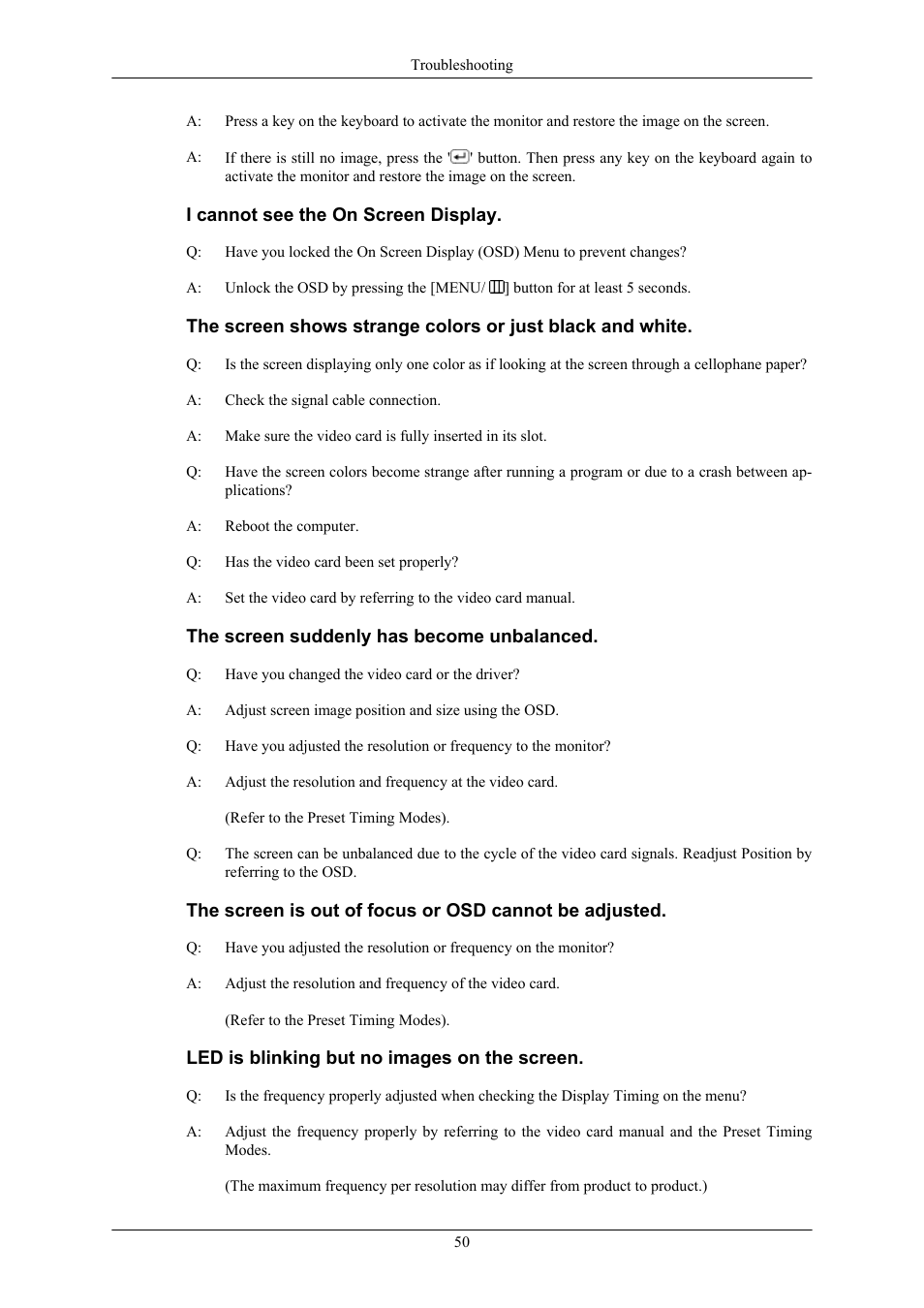 Samsung LS17MYAKF-DZS User Manual | Page 51 / 74