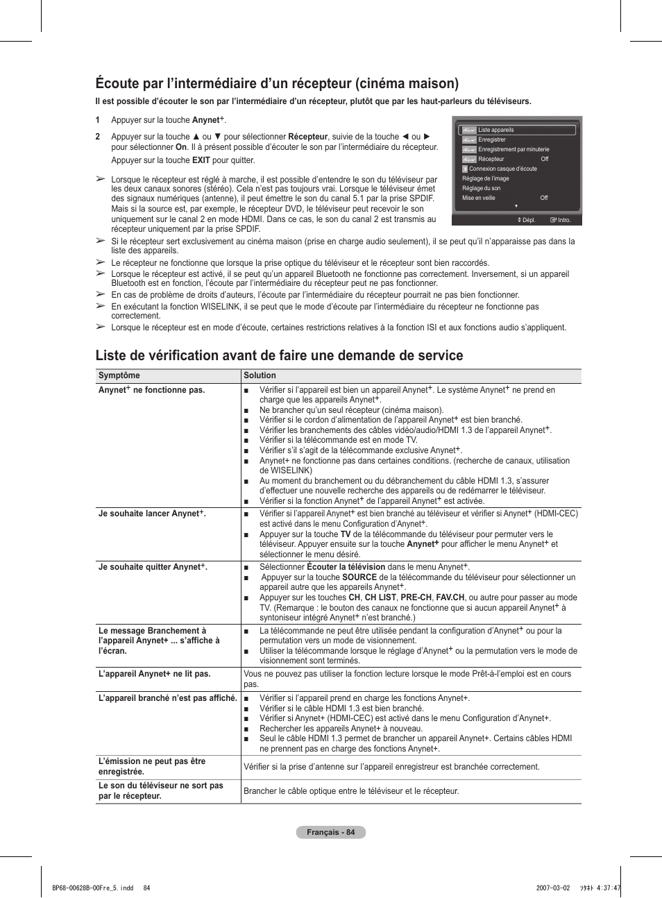 Samsung HLT6189SAX-XAA User Manual | Page 178 / 271